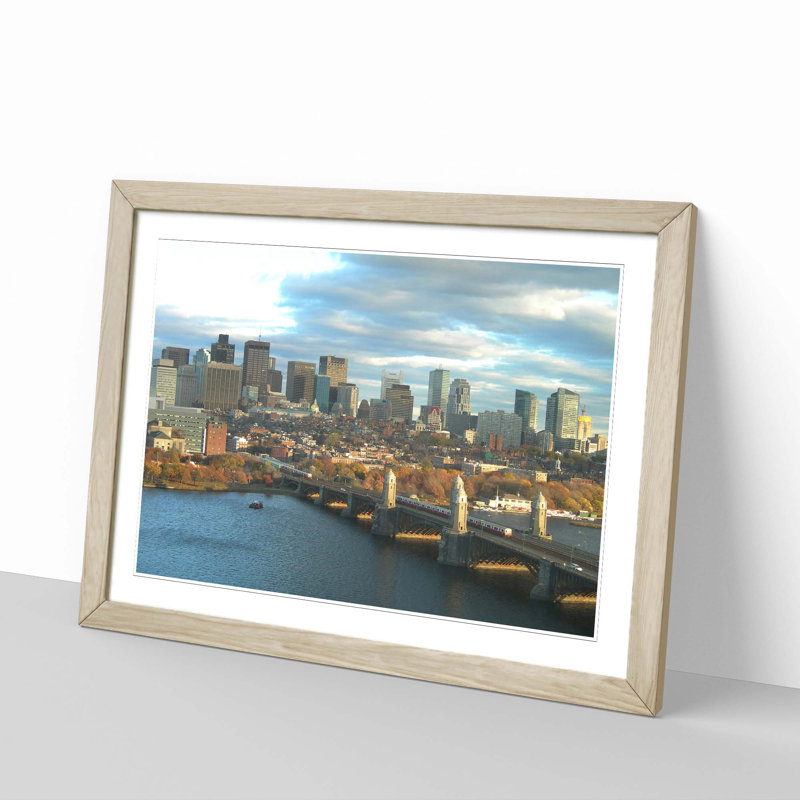 Single Picture Frame Print, Oak