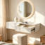 Meuble-lavabo flottant à panneau flottant Modern