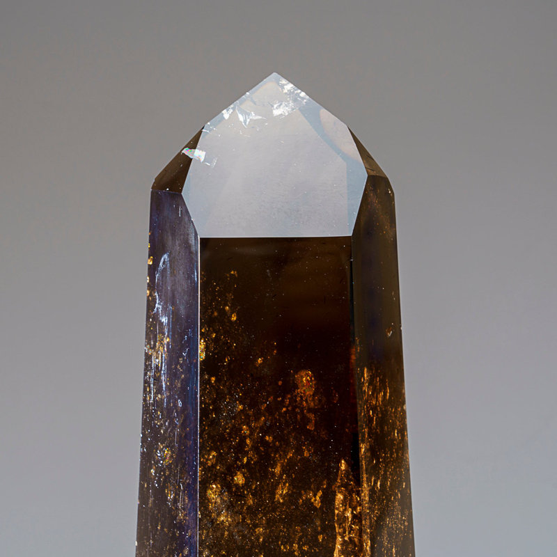 Genuine Large Smoky Quartz Crystal Point From Brazil (9.5 Lbs)