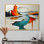 Art mural surréaliste moderne abstrait