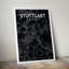 Stuttgart City Map 1 Piece Wall Art-1852127728