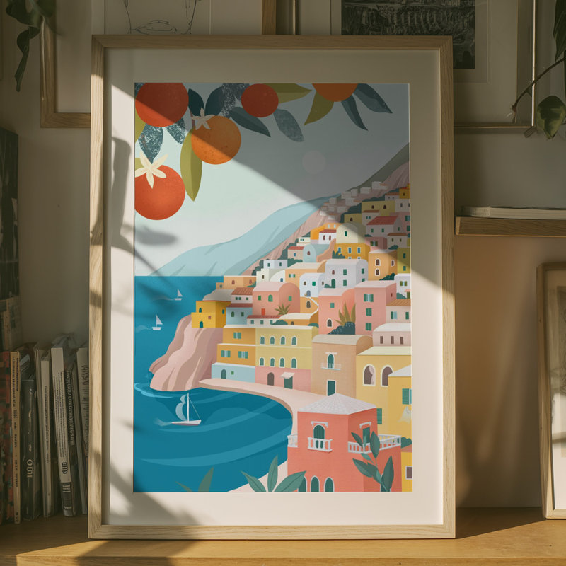 1 Piece Wrapped Canvas Wall Art