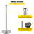 Steel and Iron Stanchion System
