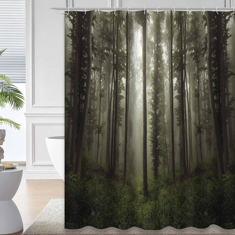 Rideau de douche Woods, 72" L x 72" W