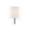 White Cotton Chandelier Shade