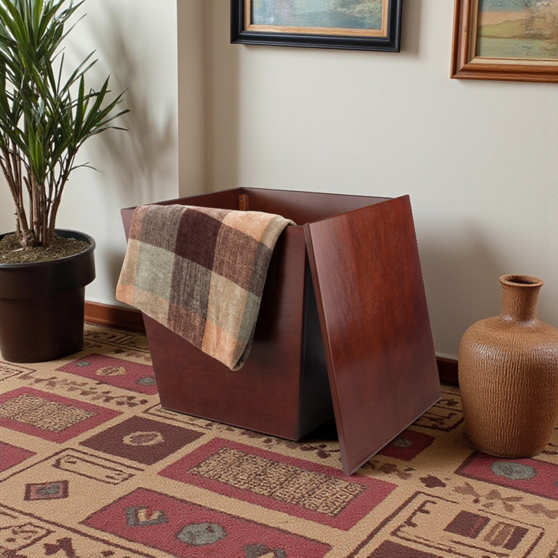 Akeriah Solid Wood Top End Table