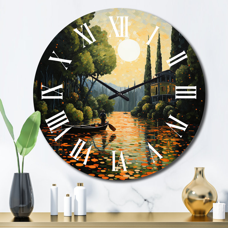 Braeli - Landscapes Wall Clock, Large
