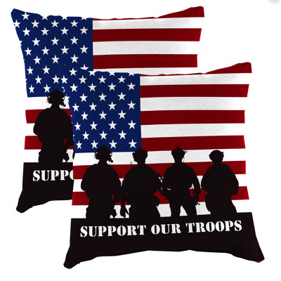 16" x 16" Outdoor Throw Pillow (Set of 2)