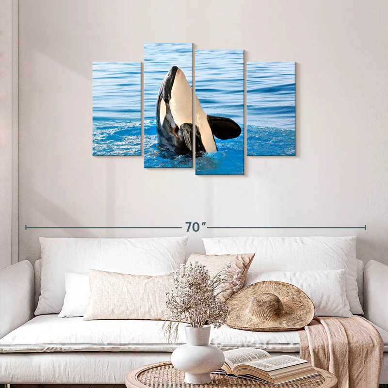 Brampt Orca Sighting, 27"H x 43"W