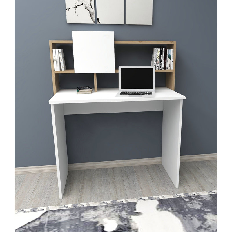 Bureau Hango, Blanc/chêne