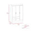 Armoire à miroir en miroir, chambre à coucher