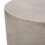Table d'appoint d'extérieur en béton léger