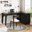 144.8Cm W L-Shaped Writing Desk and Cabinet-722211733
