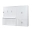 Grand lit escamotable mural avec placard