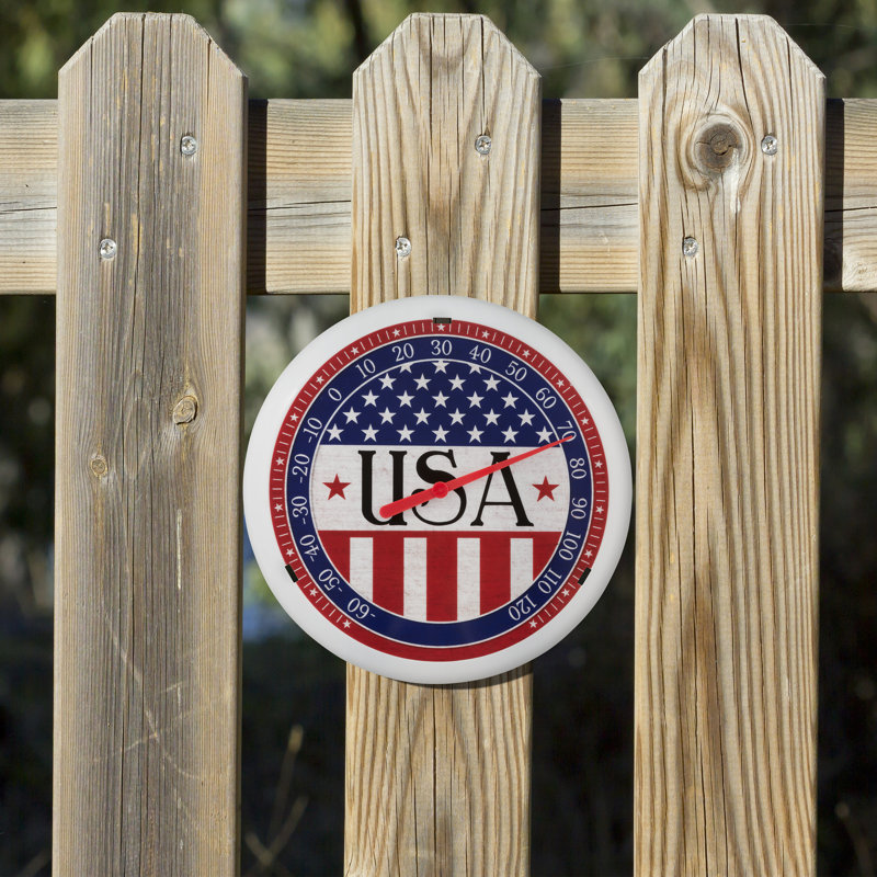 Thermomètre à cadran rond La Crosse Americana