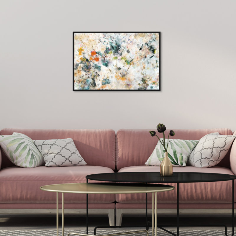 Marcona - Impression sur toile, H 16 po x l 24 po, Toile avec cadre noir