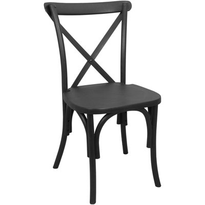 Highlawn Cross Back Stacking Dining Chair