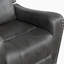  Canapé moderne et contemporain Ikher de 82 po - Fauteuil inclinable électrique en microfibre poli avec charge USB et garniture cloutée élégante.-754936489