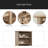 5-Shelf Bookshelf With Concealed Storage