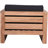 Anguilla Teak Patio Chair with Cushions-86506434