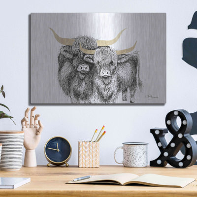 " Highland Cattle " by Hollihocks Art