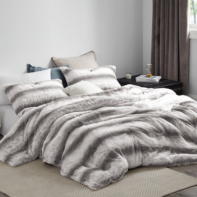 Polyester Baffle Box Stitch Striped Comforter