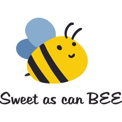 Décalcomanie murale "Sweet as can Bee"