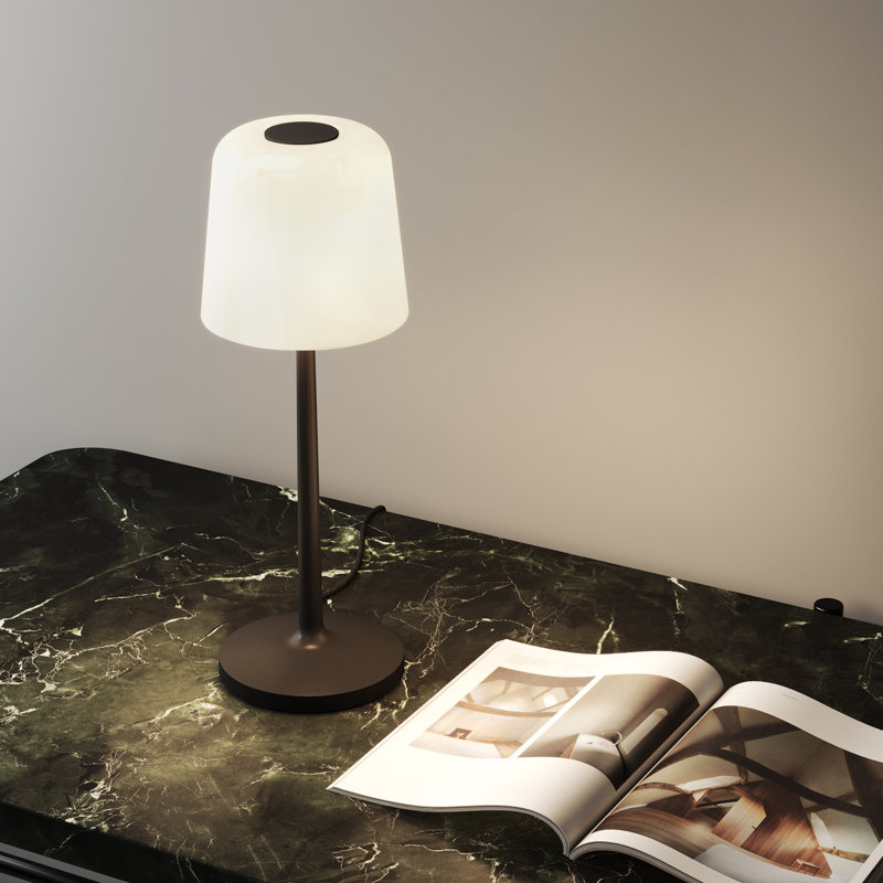 Ella Table Lamp, Matte Black