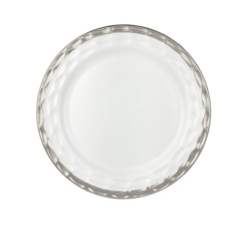 Assiette plate 11 po Truro, Platine