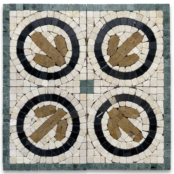 5" x 5" Marble Mosaic Sheet Wall Floor Use Tile