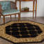 Tapis oriental noir / or Clarence-20963837