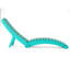 Chaise longue pliante avec roulettes-130622743