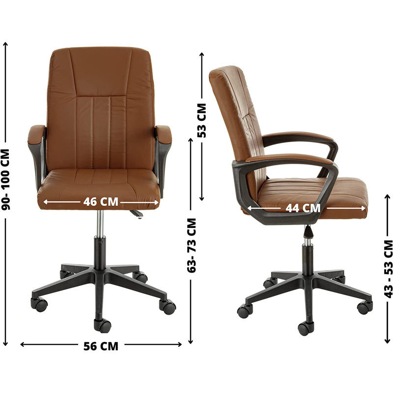 Office Chair, Brown