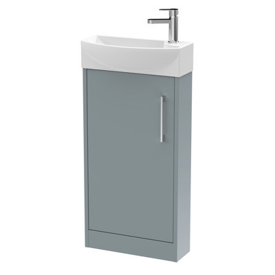 Juno 450 mm Freestanding Cloakroom Vanity with Integrated Basin