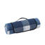 Couverture de voyage portable surdimensionnée Coleman, résistante à l'eau, 203 x 203 cm, pour une utilisation intérieure et extérieure multi-usages, motif géométrique à carreaux Dasha bleu marine-129483113