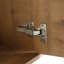 Meuble-lavabo de salle de bain avec double lavabo mural 48 po - Composant de porte à fermeture douce pour intérieur contemporain extérieur robuste