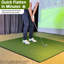 Tapis d'entraînement de golf 5 pi x 5 pi - Pour la cour, le garage, le simulateur, cadeau pour papa / mari / amateur de golf