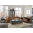 Emilia Caramel Leather 2pc Modular Sectional Loveseat-106845950-106845953