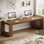 Bureau d'ordinateur 2 personnes Fredis