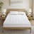 Cloud Soft White Overfilled Plush Waterproof Queen Mattress Pad-20870078