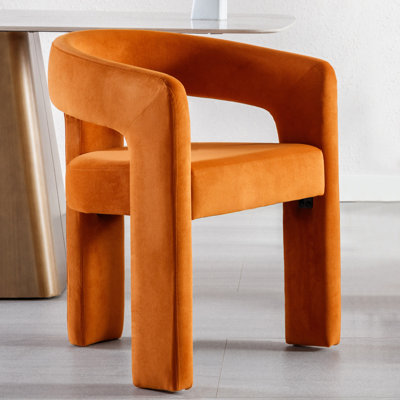 Chaise avec accoudoirs en fer Dalpat