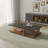 Rectangular Coffee Table With Storage-1378678397