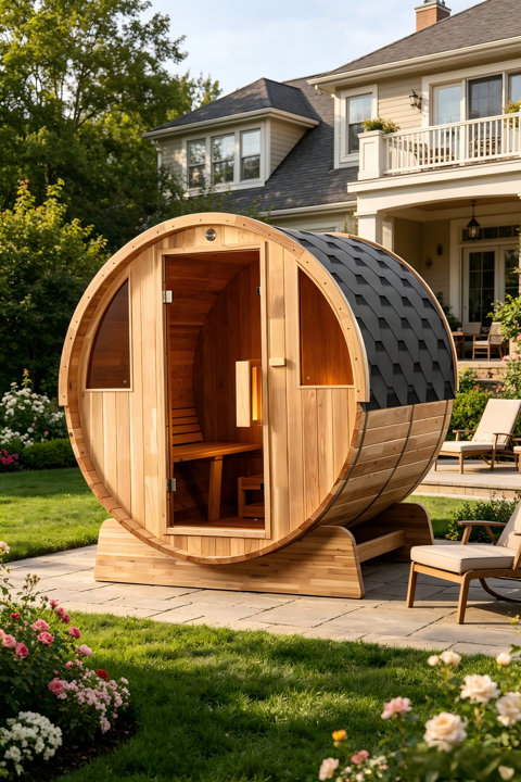 Premium Outdoor Sauna