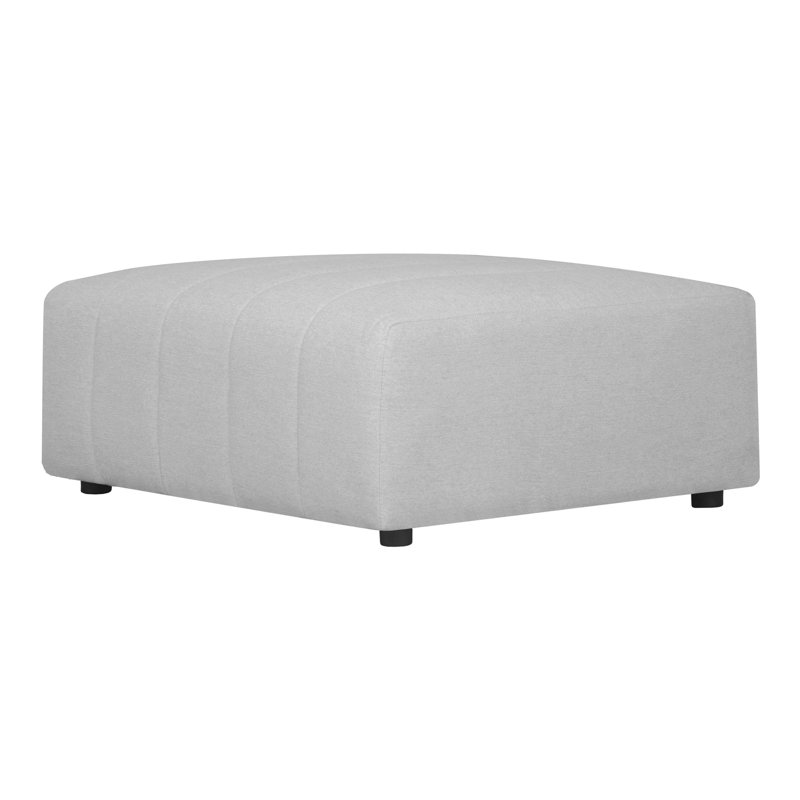 Lyric Ottoman, Oatmeal Performance