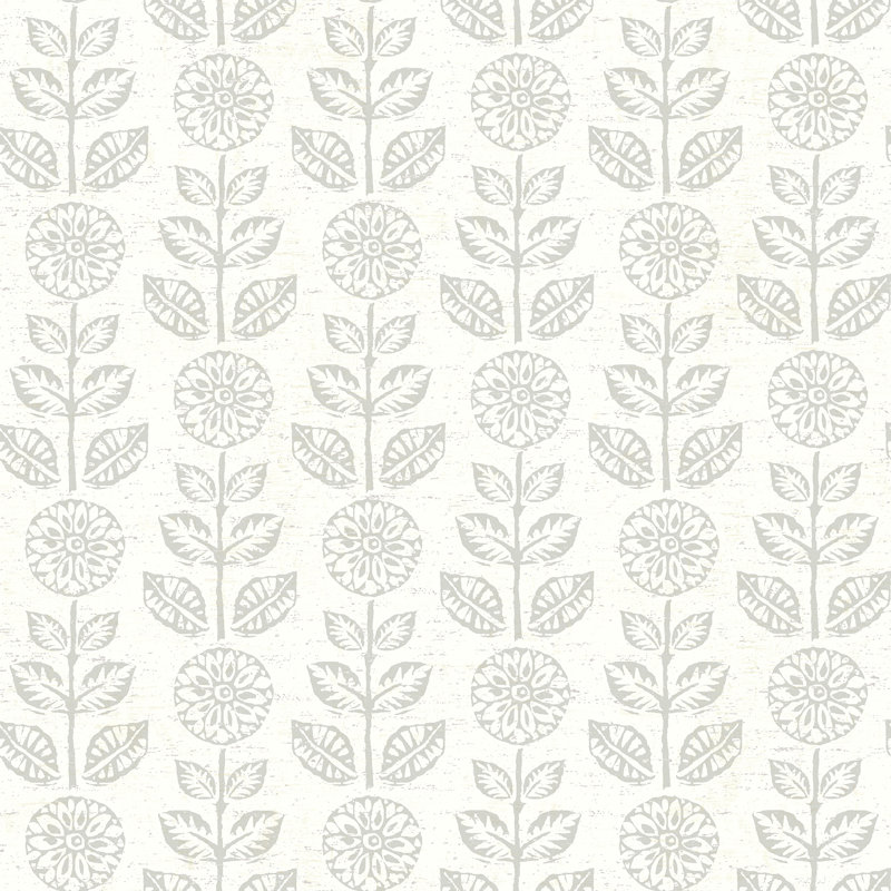 Sydney Floral Roll, Taupe