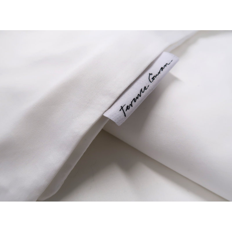 300 Thread Count 100% Cotton Flat Sheet, Kingsize, White
