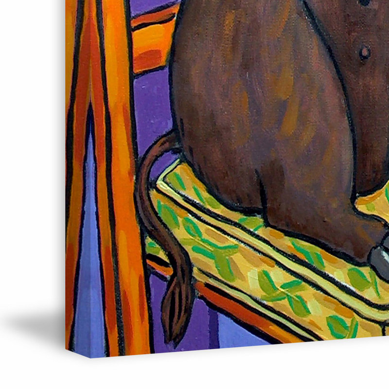 Jay Schmetz - Wrapped Canvas Painting, 45cm H x 30cm W