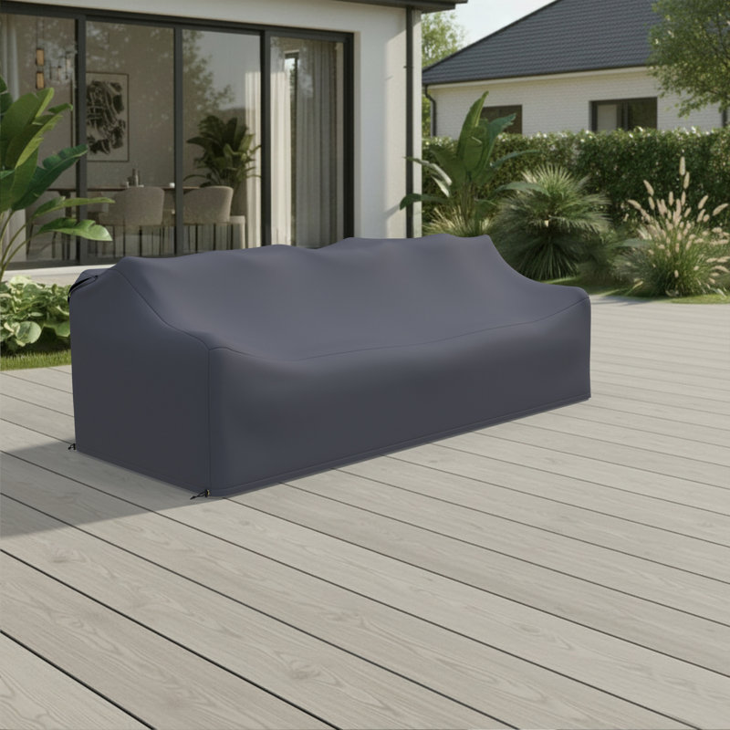 Crinela 92'' Wide Wood Patio Sofa Cover
