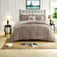 Ensemble de literie Cozy Plush To Sherpa, polyester confortable avec style chalet rustique
