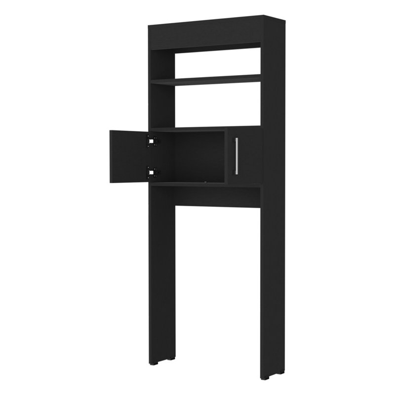 Armoire à 2 tablettes Morley Wengue noir